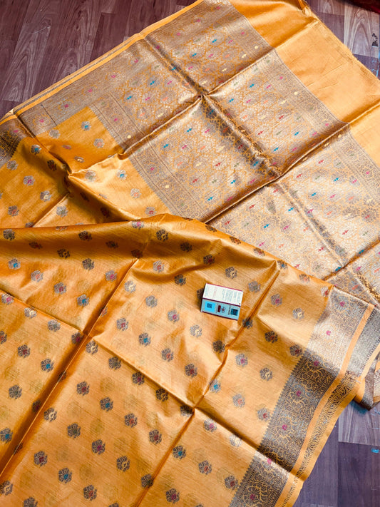 Tussar Munga Silk Sarees